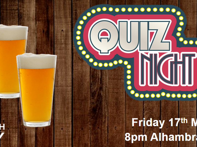 Next Pub Quiz Date